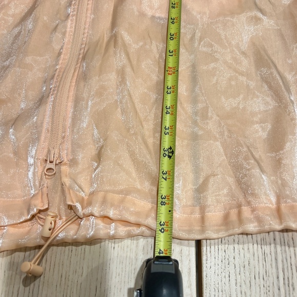 Women's Cinched Waist Hooded Parka
Organza Jacket Future Collective Peach XS - Picture 16 of 16